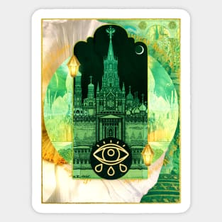 emerald city dreams Sticker